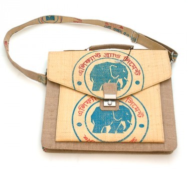 Friends of the Earth recycled cement bag briefcase.jpg Friends of the Earth recycled cement bag briefcase.jpg
